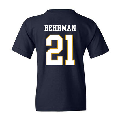 Notre Dame - NCAA Men's Lacrosse : Brock Behrman - Classic Fashion Shersey Youth T-Shirt