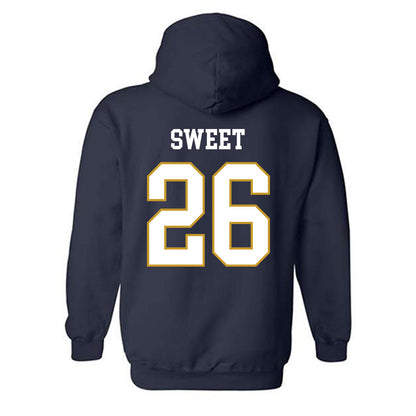 Notre Dame - NCAA Softball : Tenley Sweet - Classic Fashion Shersey Hooded Sweatshirt-1