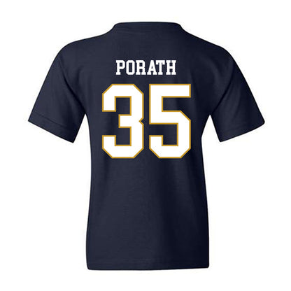 Notre Dame - NCAA Football : Spencer Porath - Classic Fashion Shersey Youth T-Shirt-1