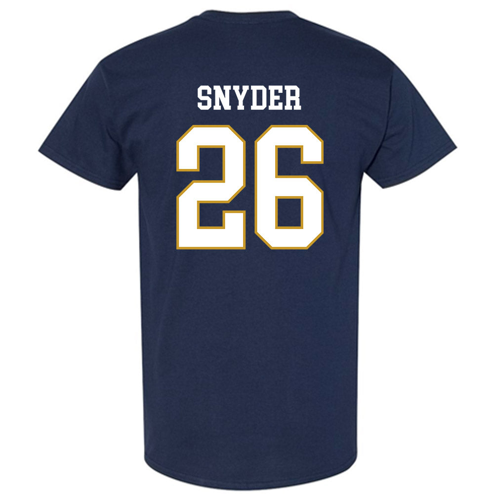Notre Dame - NCAA Baseball : Garrett Snyder - Classic Fashion Shersey T-Shirt-1