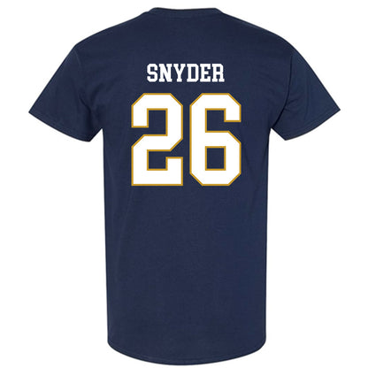 Notre Dame - NCAA Baseball : Garrett Snyder - Classic Fashion Shersey T-Shirt-1