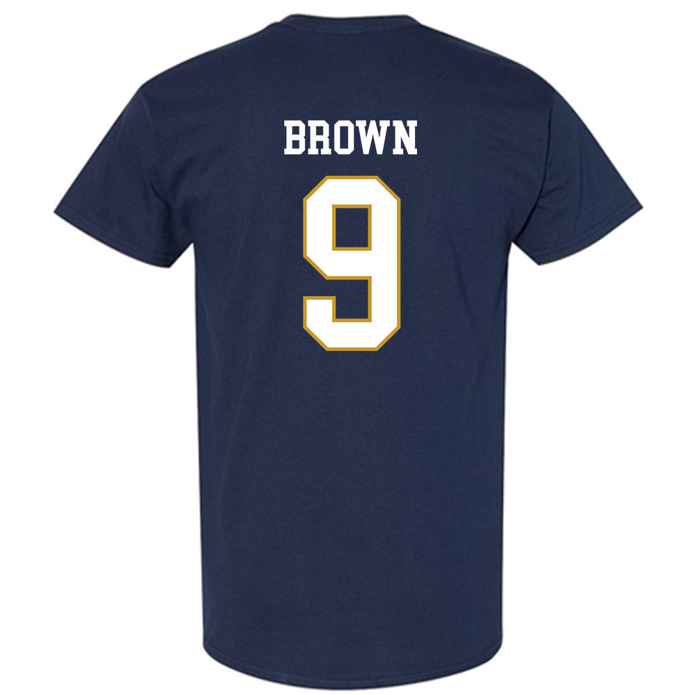 Notre Dame - NCAA Men's Ice Hockey : Cole Brown - Classic Fashion Shersey T-Shirt-1