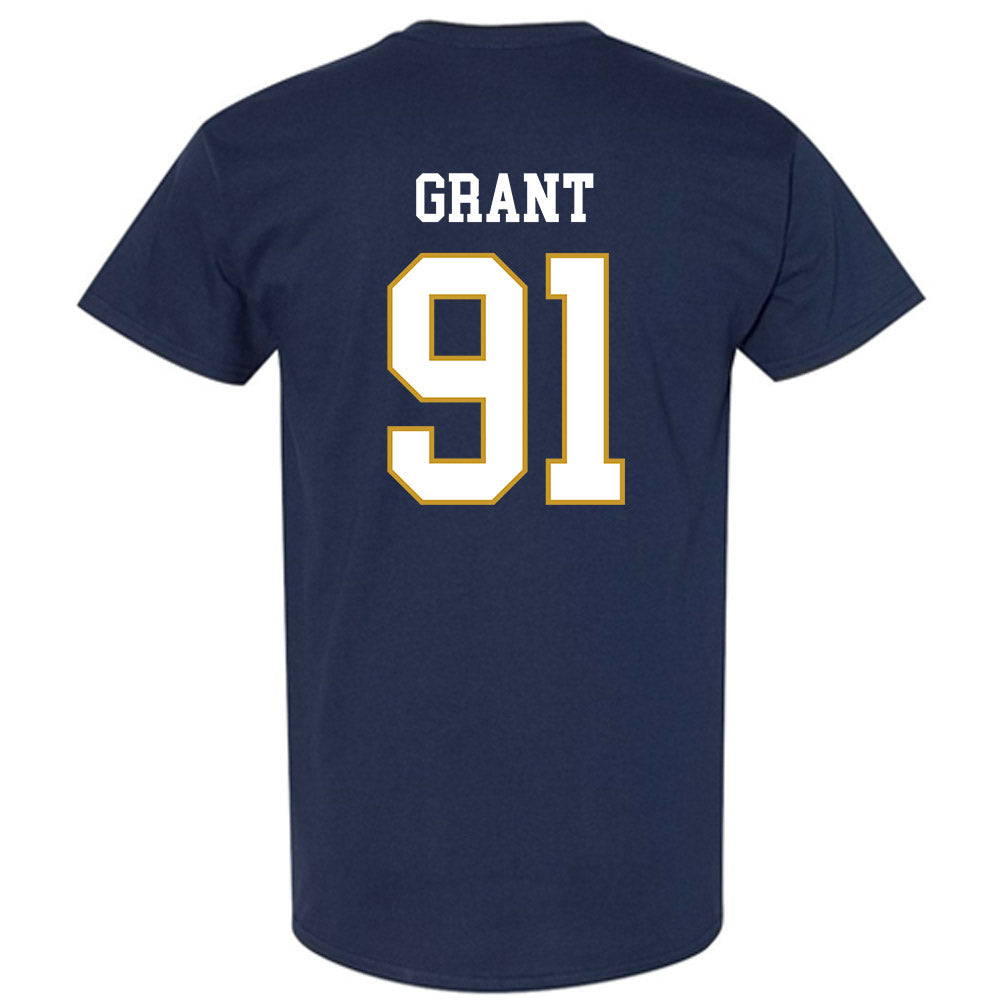 Notre Dame - NCAA Men's Lacrosse : Griffin Grant - Classic Fashion Shersey T-Shirt-1