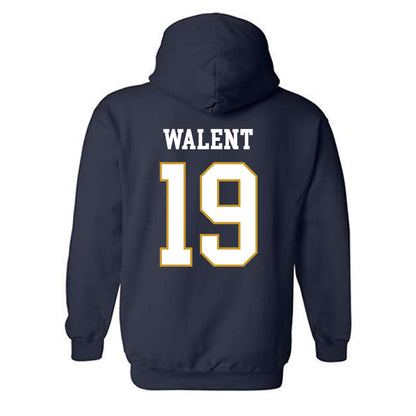 Notre Dame - NCAA Men's Soccer : Vlad Walent - Classic Fashion Shersey Hooded Sweatshirt-1