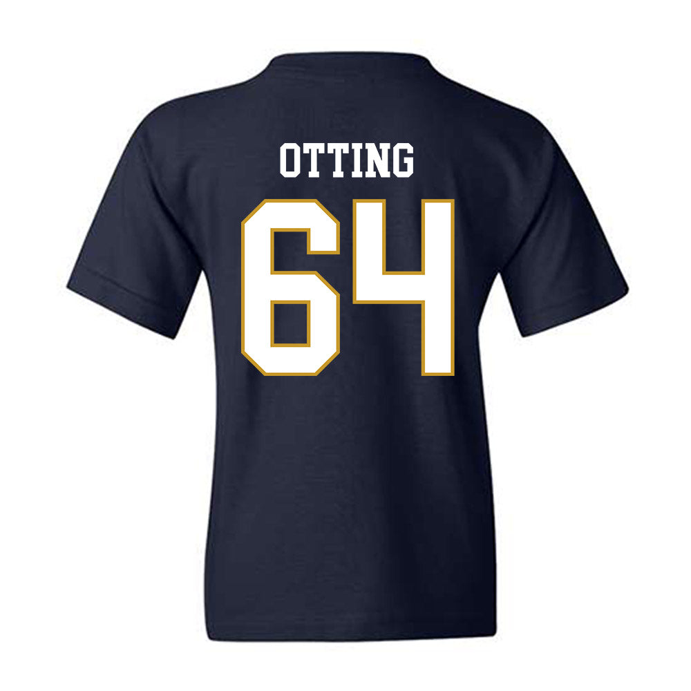 Notre Dame - NCAA Football : Joe Otting - Classic Fashion Shersey Youth T-Shirt-1