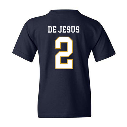 Notre Dame - NCAA Women's Basketball : Vanessa de Jesus - Classic Fashion Shersey Youth T-Shirt-1