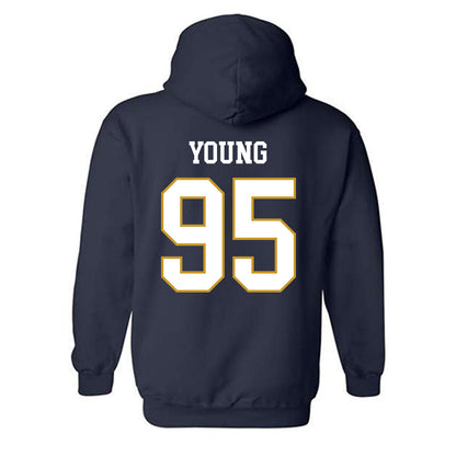 Notre Dame - NCAA Football : Bryce Young - Classic Fashion Shersey Hooded Sweatshirt-1