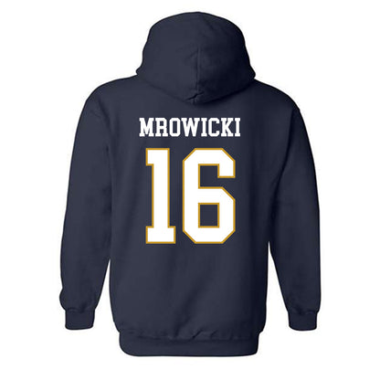 Notre Dame - NCAA Women's Soccer : Meghan Mrowicki - Classic Fashion Shersey Hooded Sweatshirt-1