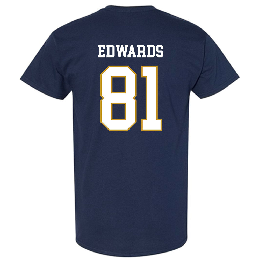 Notre Dame - NCAA Men's Ice Hockey : Beckham Edwards - Classic Fashion Shersey T-Shirt-1