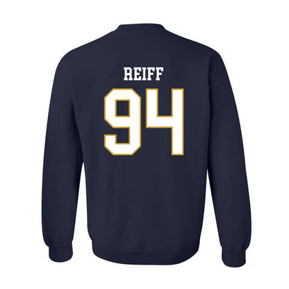 Notre Dame - NCAA Football : Joe Reiff - Classic Fashion Shersey Crewneck Sweatshirt-1