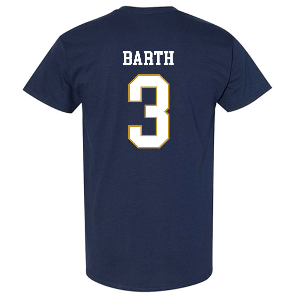 Notre Dame - NCAA Baseball : Mason Barth - Classic Fashion Shersey T-Shirt-1
