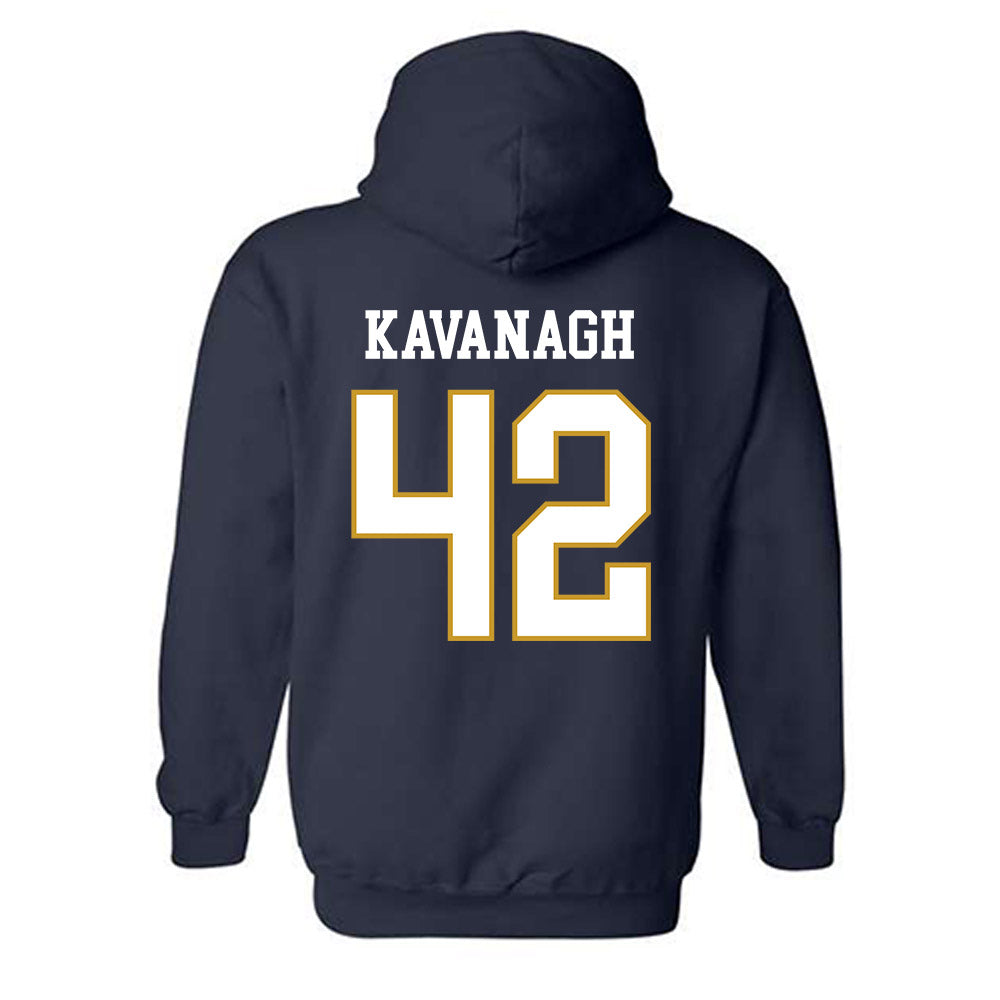 Notre Dame - NCAA Women's Lacrosse : Ingrid Kavanagh - Classic Fashion Shersey Hooded Sweatshirt-1