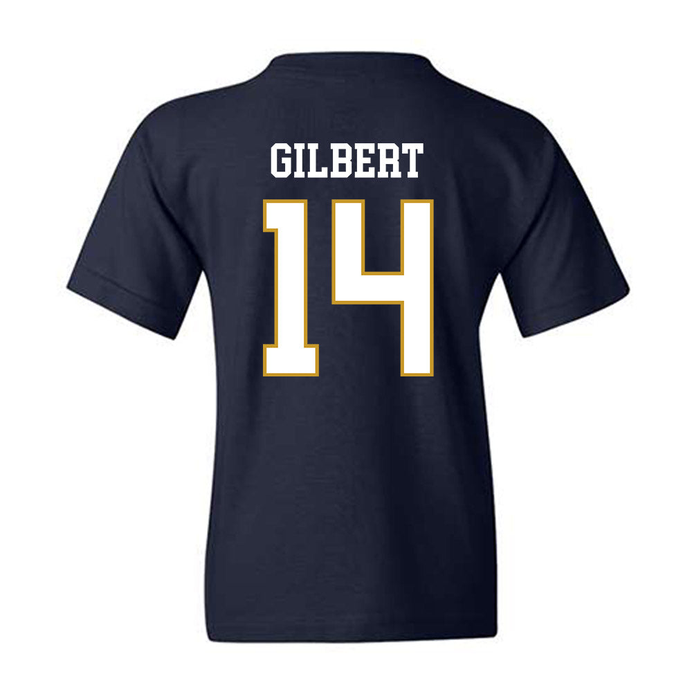Notre Dame - NCAA Football : Micah Gilbert - Classic Fashion Shersey Youth T-Shirt-1
