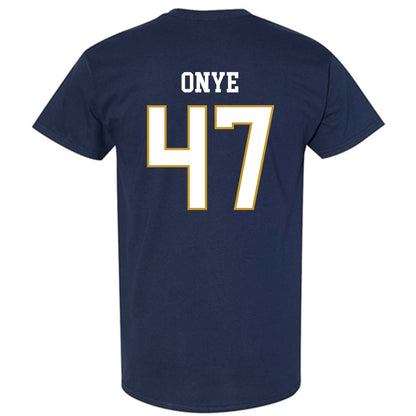 Notre Dame - NCAA Football : Jason Onye - Classic Fashion Shersey T-Shirt-1