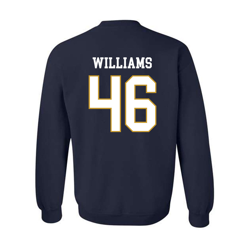 Notre Dame - NCAA Football : Matt Williams - Classic Fashion Shersey Crewneck Sweatshirt-1
