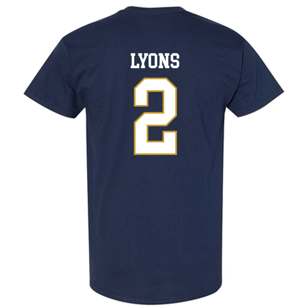 Notre Dame - NCAA Women's Lacrosse : Abigail Lyons - Classic Fashion Shersey T-Shirt-1