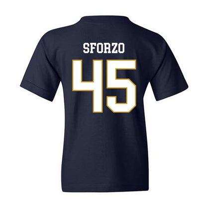 Notre Dame - NCAA Men's Lacrosse : Ryan Sforzo - Classic Fashion Shersey Youth T-Shirt-1