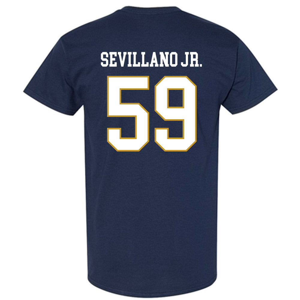 Notre Dame - NCAA Football : Sean Sevillano Jr. - Classic Fashion Shersey T-Shirt-1