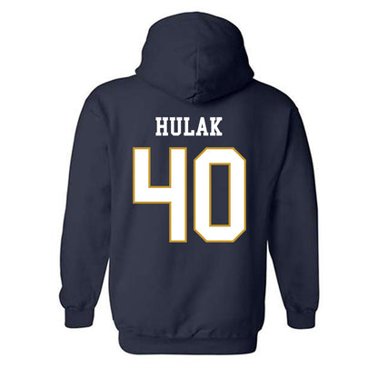 Notre Dame - NCAA Football : Dominik Hulak - Classic Fashion Shersey Hooded Sweatshirt-1
