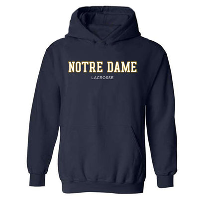 Notre Dame - NCAA Women's Lacrosse : Hadley Keating - Classic Fashion Shersey Hooded Sweatshirt