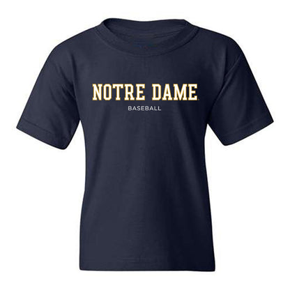 Notre Dame - NCAA Baseball : Caleb Ricks - Classic Fashion Shersey Youth T-Shirt-0