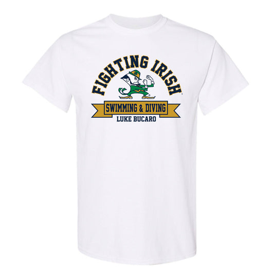 Notre Dame - NCAA Men's Swimming & Diving : Luke Bucaro - Classic Fashion Shersey T-Shirt-0
