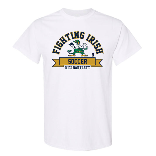 Notre Dame - NCAA Men's Soccer : Nici Bartlett - Classic Fashion Shersey T-Shirt-0