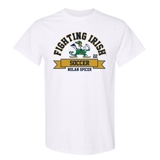 Notre Dame - NCAA Men's Soccer : Nolan Spicer - Classic Fashion Shersey T-Shirt-0
