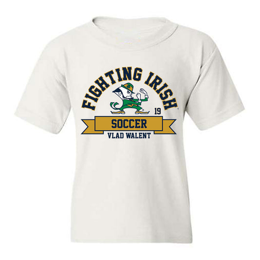 Notre Dame - NCAA Men's Soccer : Vlad Walent - Classic Fashion Shersey Youth T-Shirt-0