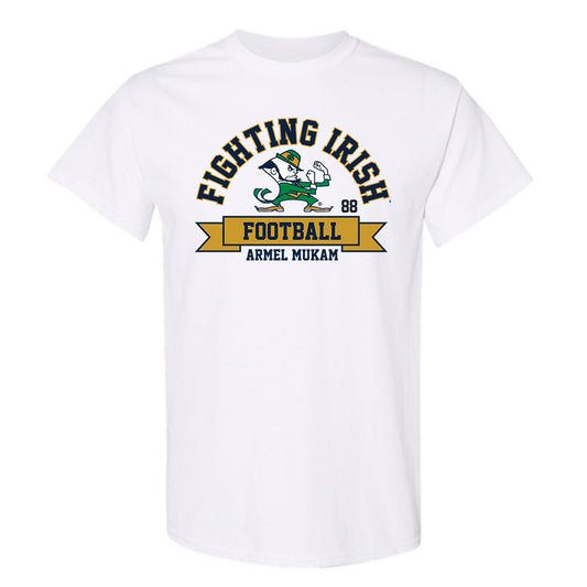 Notre Dame - NCAA Football : Armel Mukam - Classic Fashion Shersey T-Shirt