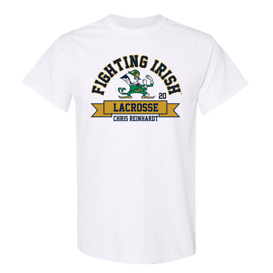 Notre Dame - NCAA Men's Lacrosse : Chris Reinhardt - Classic Fashion Shersey T-Shirt-0