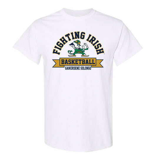 Notre Dame - NCAA Men's Basketball : Gan-Erdene Solongo - Classic Fashion Shersey T-Shirt-0