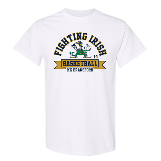 Notre Dame - NCAA Women's Basketball : Kk Bransford - Classic Fashion Shersey T-Shirt-0