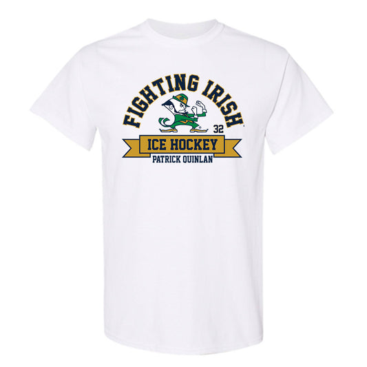 Notre Dame - NCAA Men's Ice Hockey : Patrick Quinlan - Classic Fashion Shersey T-Shirt-0