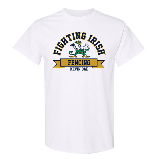 Notre Dame - NCAA Men's Fencing : Kevin Bae - Classic Fashion Shersey T-Shirt