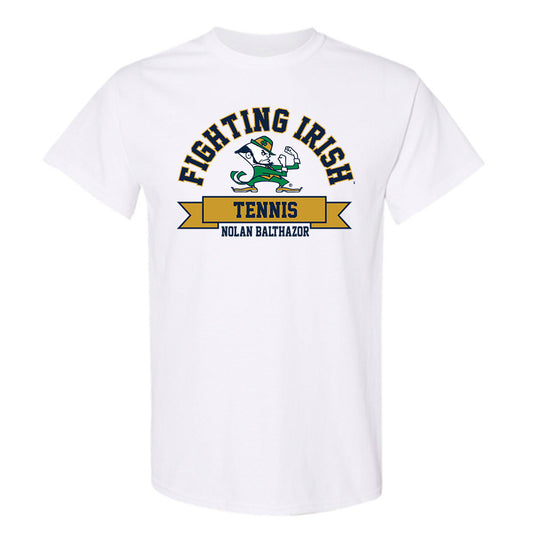 Notre Dame - NCAA Men's Tennis : Nolan Balthazor - Classic Fashion Shersey T-Shirt-0