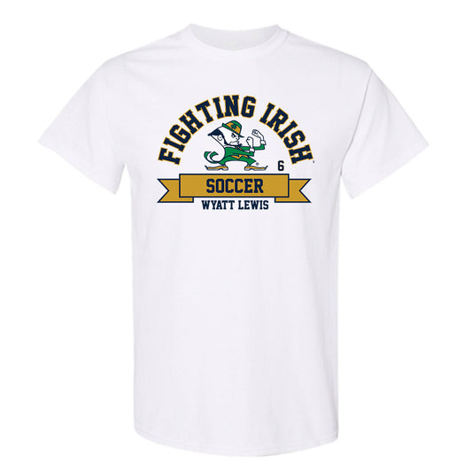 Notre Dame - NCAA Men's Soccer : Wyatt Lewis - Classic Fashion Shersey T-Shirt-0