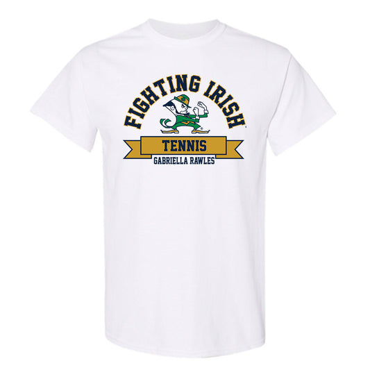Notre Dame - NCAA Women's Tennis : Gabriella Rawles - Classic Fashion Shersey T-Shirt-0