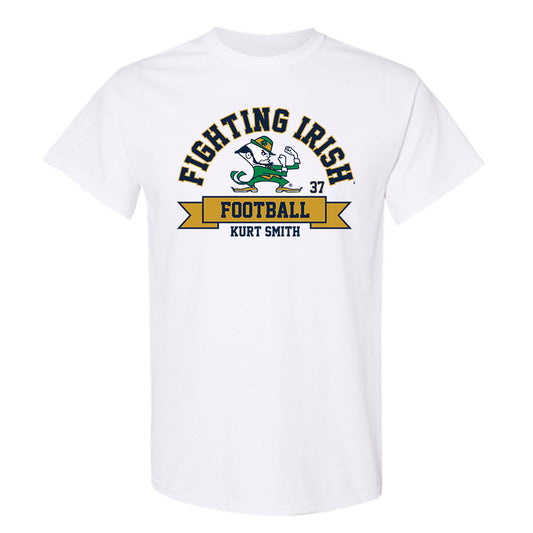 Notre Dame - NCAA Football : Kurt Smith - Classic Fashion Shersey T-Shirt-0