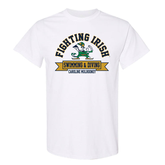 Notre Dame - NCAA Women's Swimming & Diving : Caroline Mulrooney - Classic Fashion Shersey T-Shirt-0