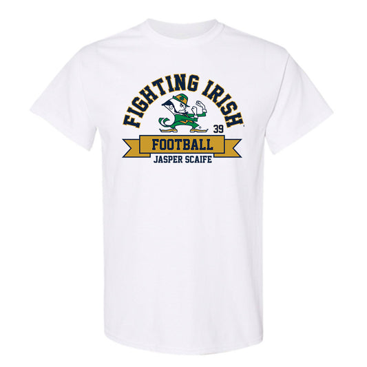 Notre Dame - NCAA Football : Jasper Scaife - Classic Fashion Shersey T-Shirt-0