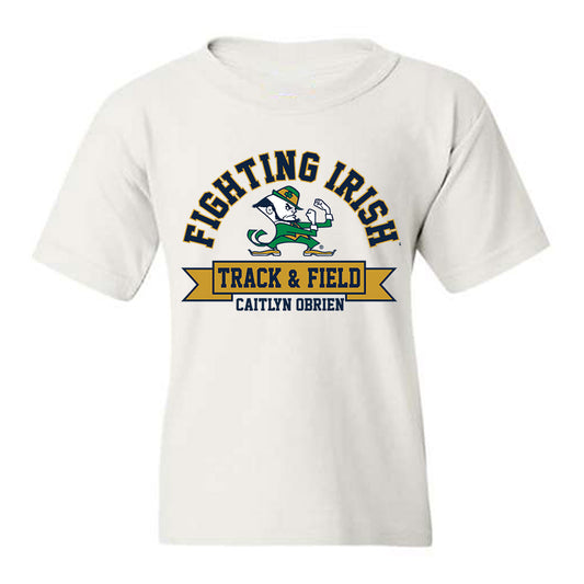 Notre Dame - NCAA Women's Track & Field : Caitlyn OBrien - Classic Fashion Shersey Youth T-Shirt-0