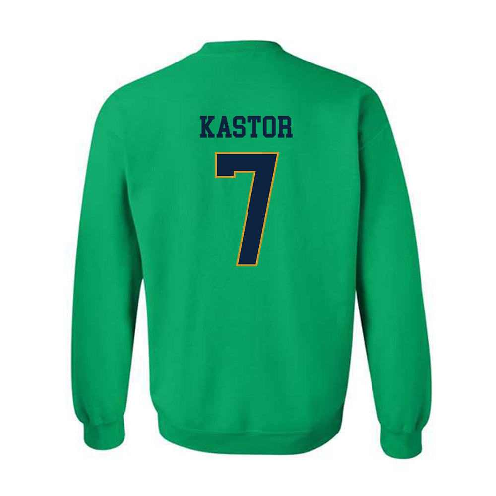 Notre Dame - NCAA Softball : Micaela Kastor - Classic Fashion Shersey Crewneck Sweatshirt-1