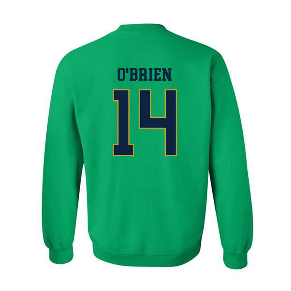 Notre Dame - NCAA Women's Lacrosse : Franny O'Brien - Classic Fashion Shersey Crewneck Sweatshirt-1