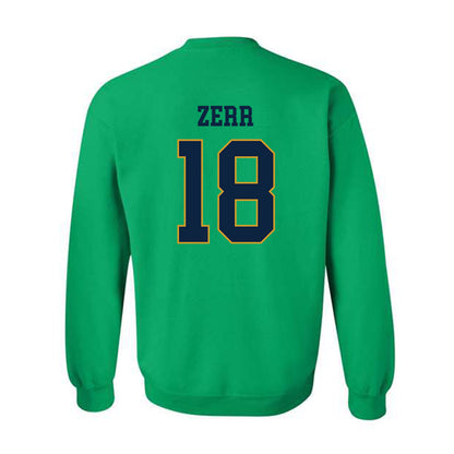 Notre Dame - NCAA Baseball : Aiden Zerr - Classic Fashion Shersey Crewneck Sweatshirt-1