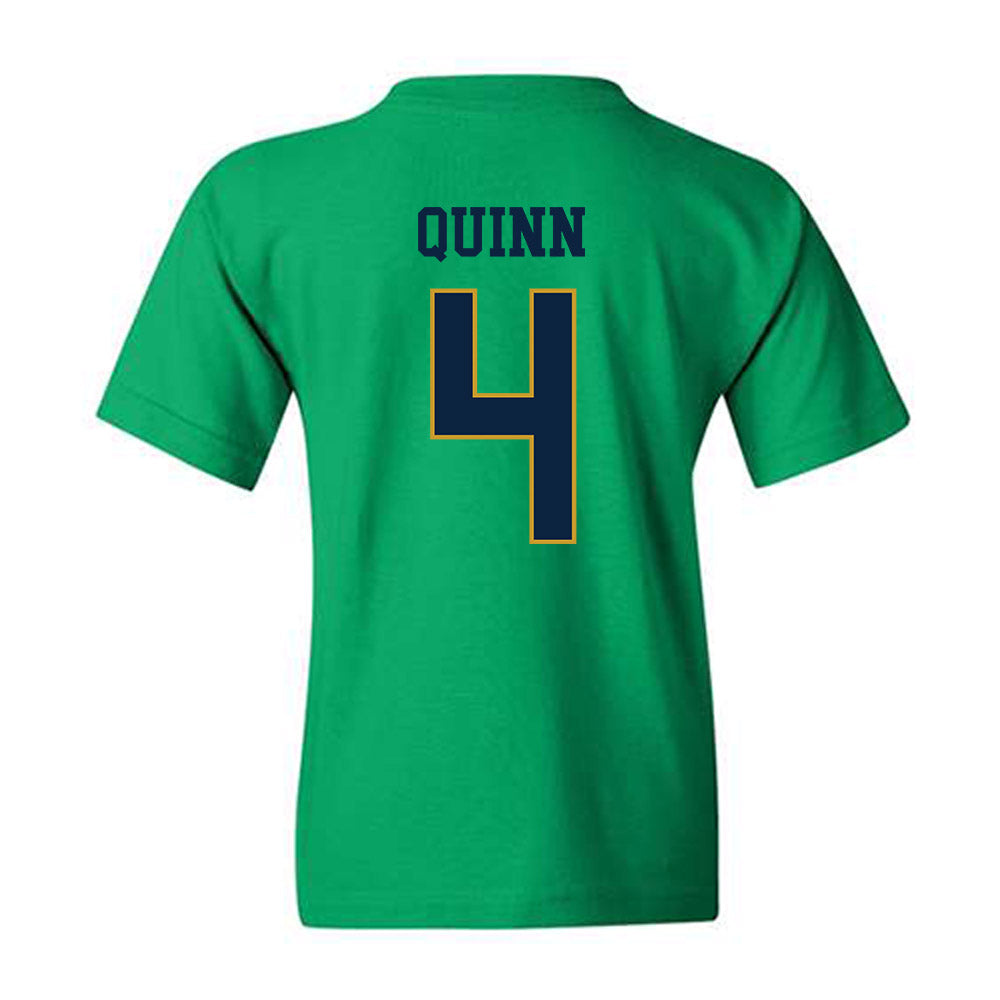 Notre Dame - NCAA Men's Ice Hockey : Michael Quinn - Classic Fashion Shersey Youth T-Shirt-1