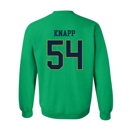 Notre Dame - NCAA Football : Anthonie Knapp - Classic Fashion Shersey Crewneck Sweatshirt-1