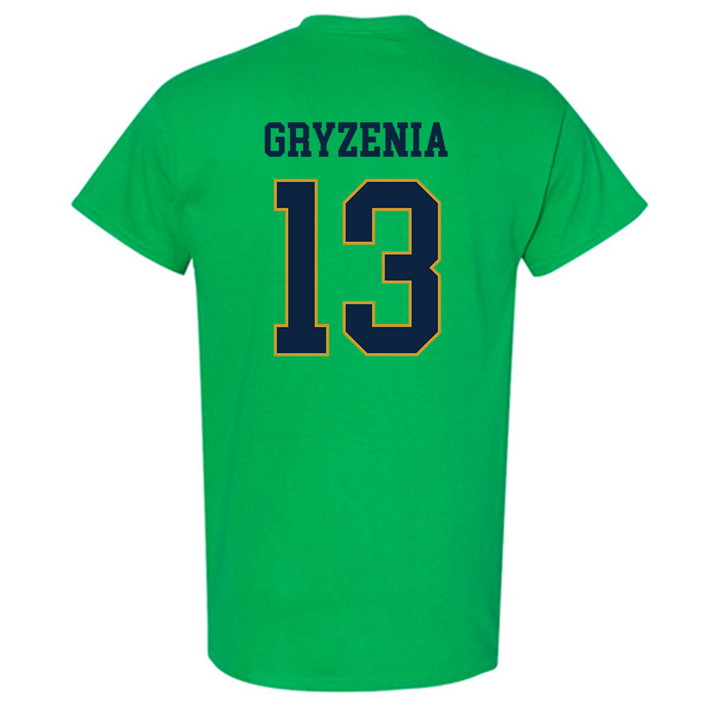 Notre Dame - NCAA Men's Lacrosse : Andrew Gryzenia - Classic Fashion Shersey T-Shirt-1
