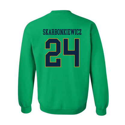 Notre Dame - NCAA Women's Fencing : Magda Skarbonkiewicz - Classic Fashion Shersey Crewneck Sweatshirt
