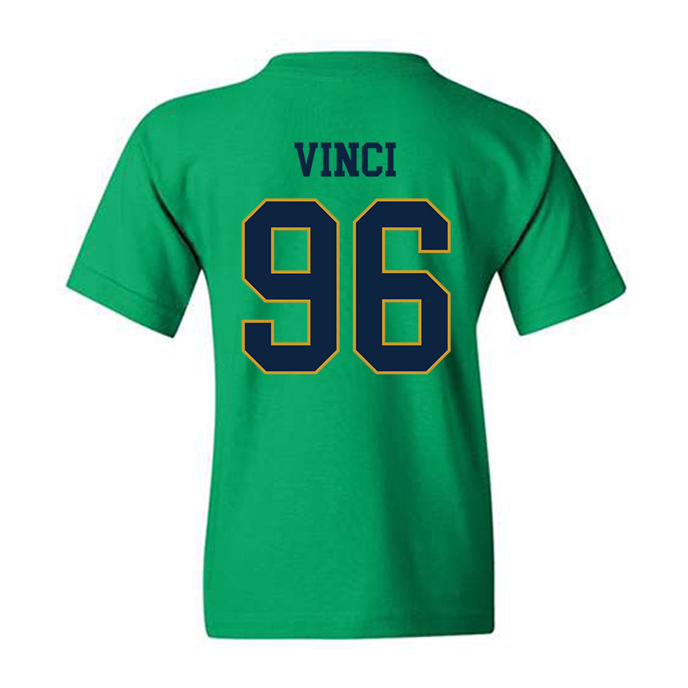 Notre Dame - NCAA Football : Joseph Vinci - Classic Fashion Shersey Youth T-Shirt-1